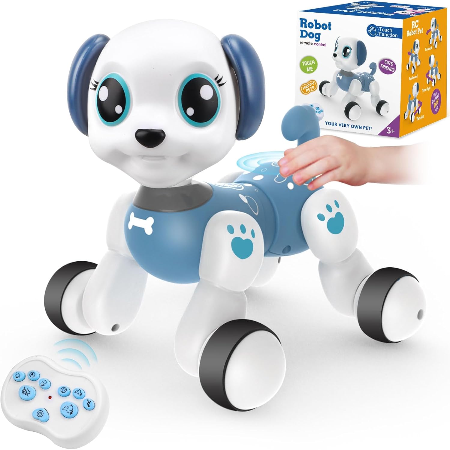 Britik Remote Control Robot Dog Toy: Perfect Pet for Kids 8-12