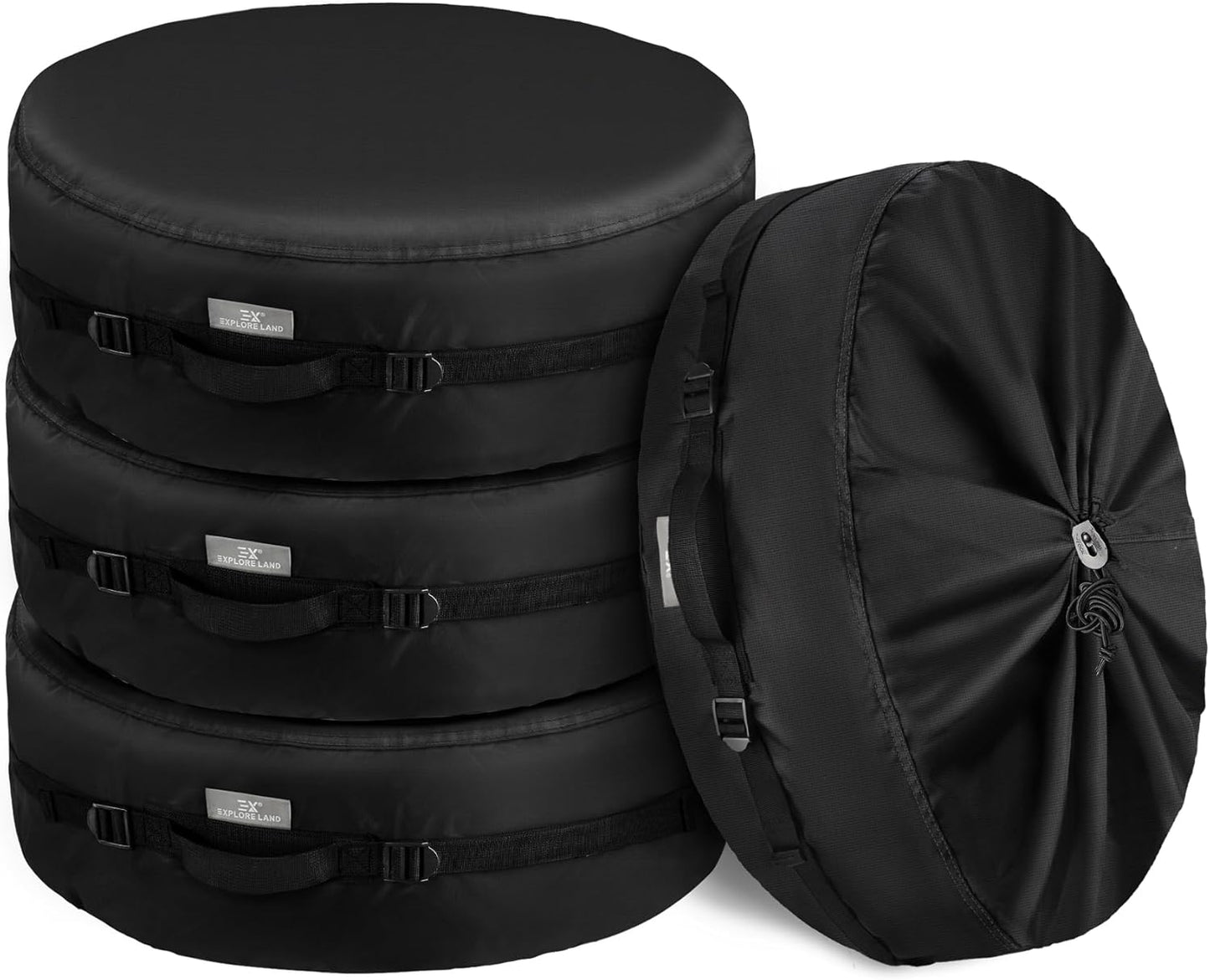 Explore Land Seasonal Tire Cover - Heavy Duty Storage Tote