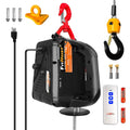 1100LBS Electric Hoist Winch 2-in-1 - Portable Manual & Wireless