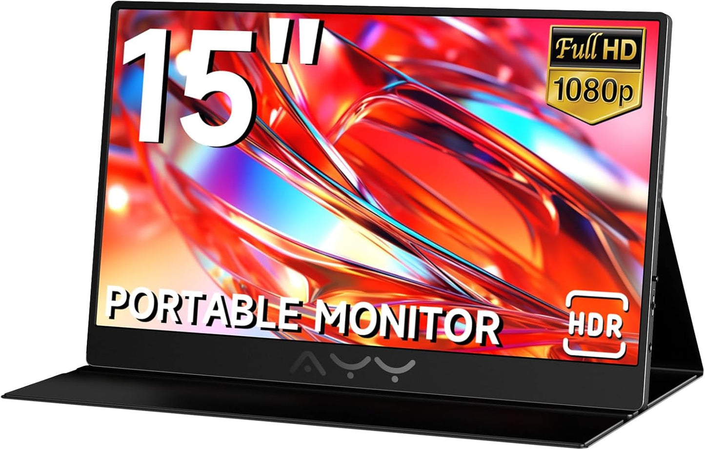 15 FHD Portable Monitor: Second Screen On-The-Go! 