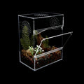 Acrylic Tarantula Enclosure Jumping Spider Enclosure - Clear Micro