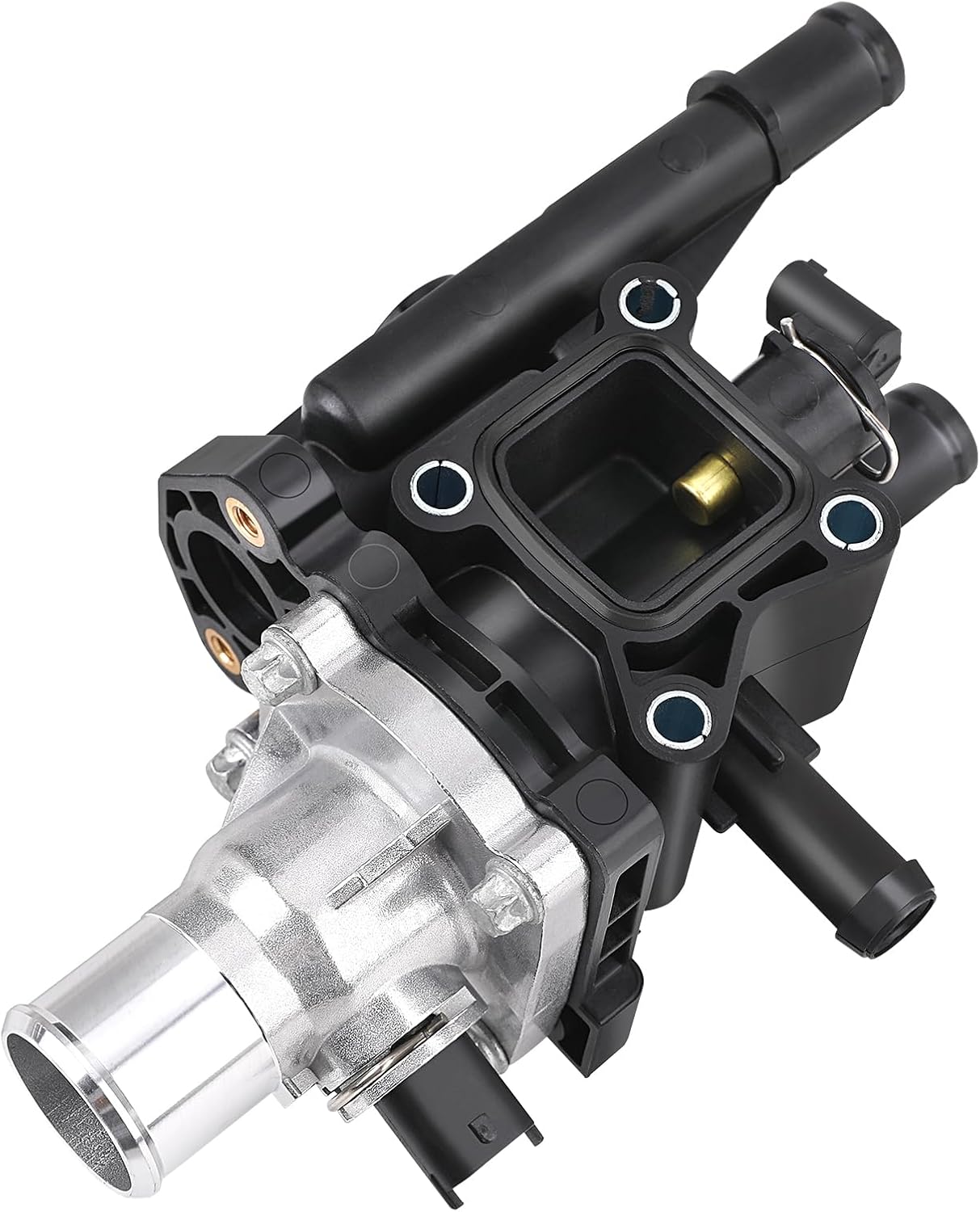 Thermostat Housing with Gasket & Sensor for Chevy Vehicles