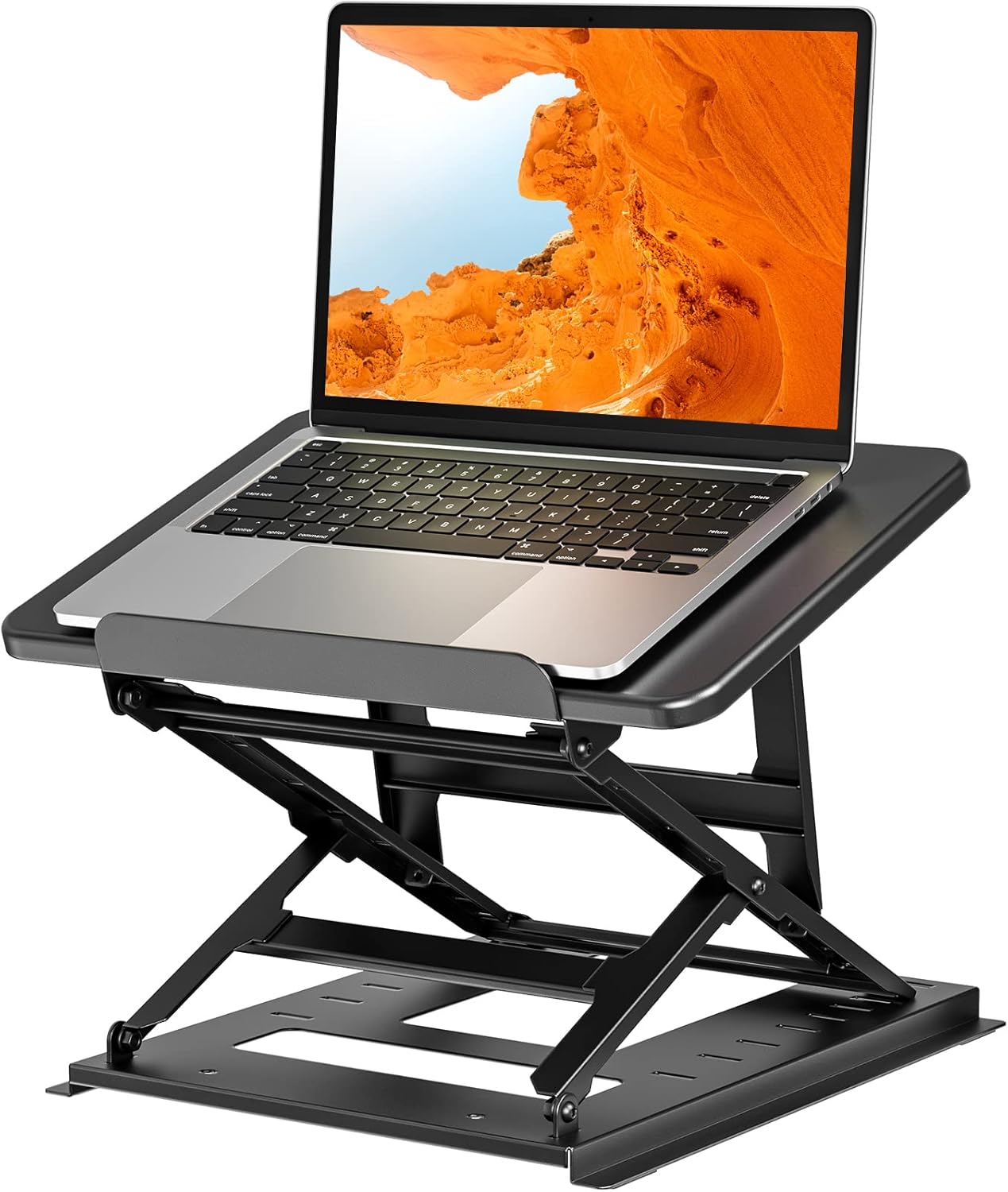 HUANUO Adjustable Laptop Stand - Sit or Stand with Ease