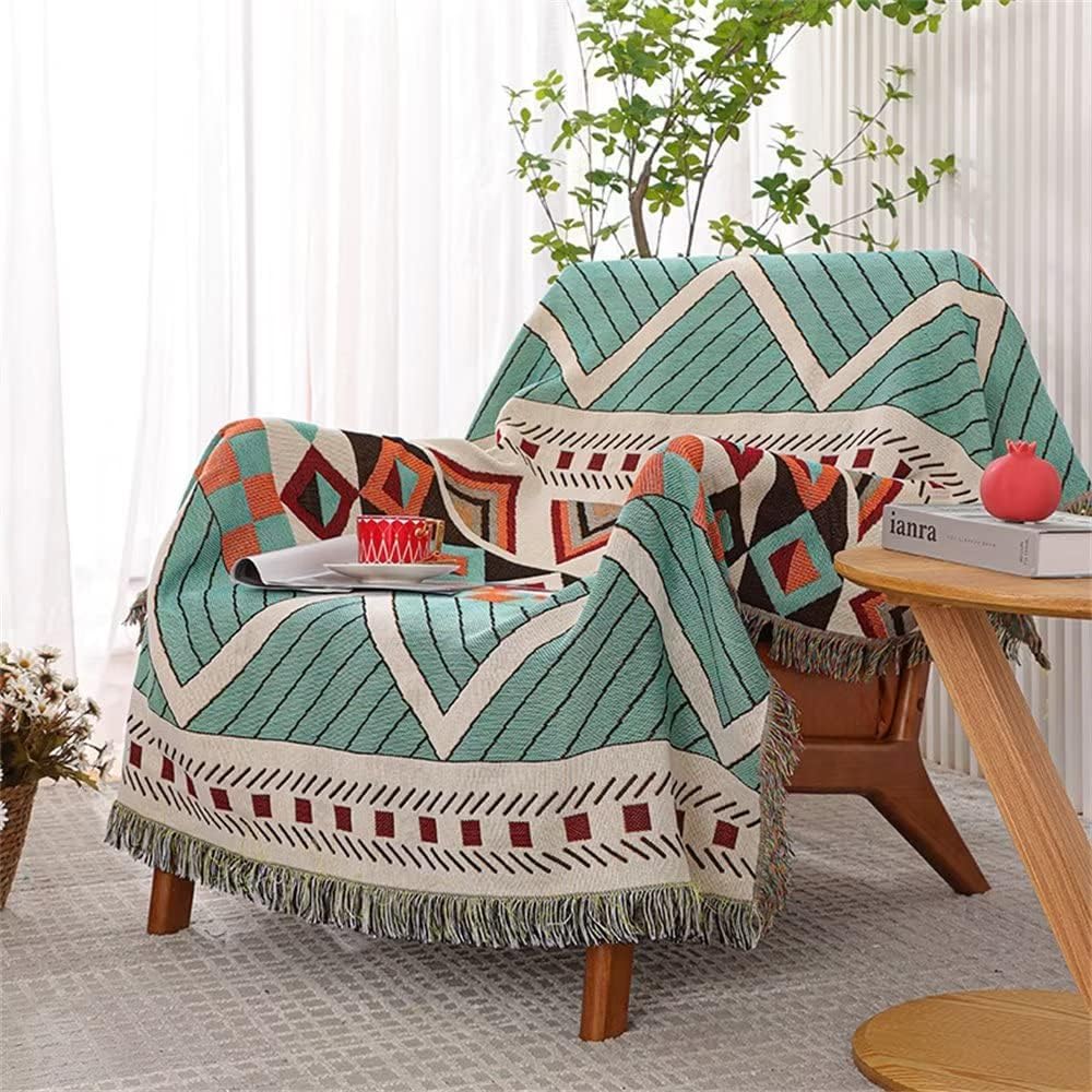 Homesy Aztec Throw Blanket for Couch Chair Sofa Bed Travel