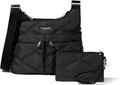 Baggallini Cross Over Crossbody Medium Travel Bag - Lightweight Shoes