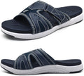 COFACE Mens Sport Recovery Sandals Plantar Fasciitis Slides - Support