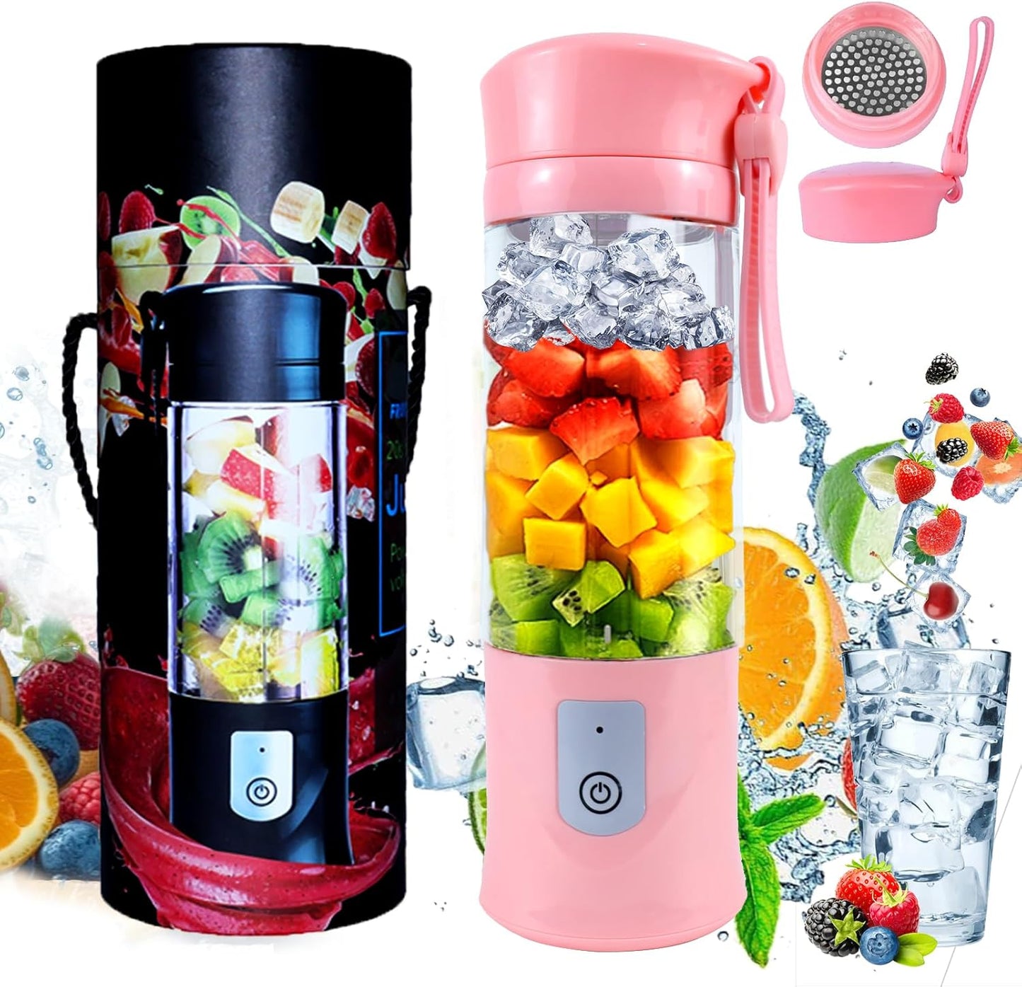 Compact Power Blender - Blend Anywhere, Anytime!