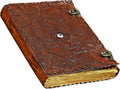 Hocus Pocus Book of Spells Leather Journal - Decorative Spellbook