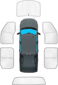 KMF Full Window Sun Shades for Ford F-150 2015-2020 - Privacy & Heat