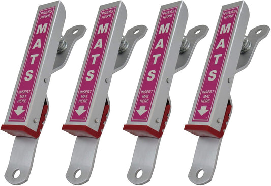 HI-TECH Car Wash Mat Clamps for Heavy-Duty Floor Mats