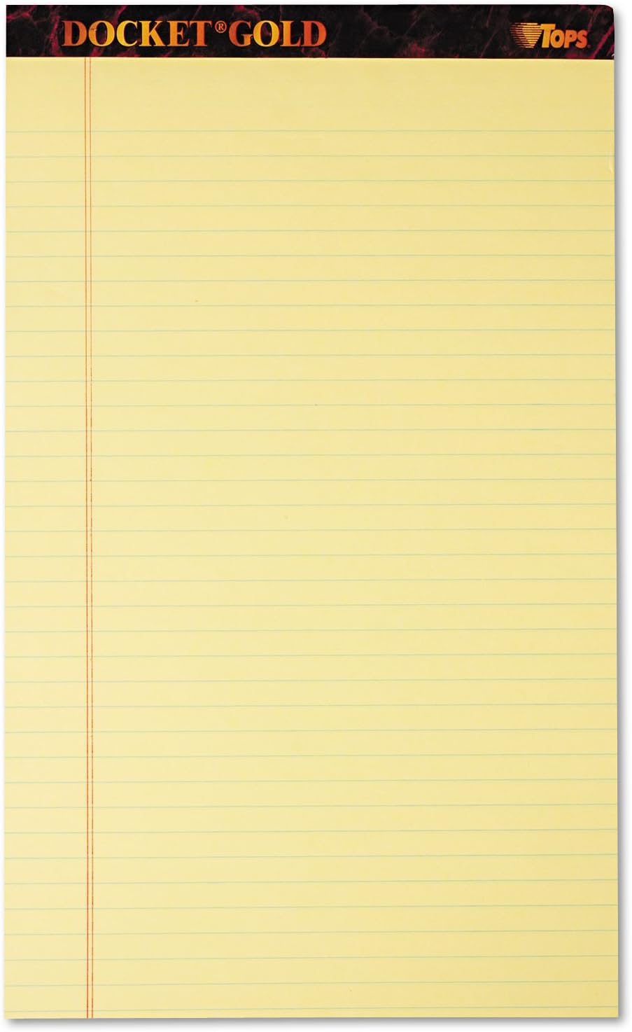 TOPS Docket Gold Writing Pads for Effortless Notetaking