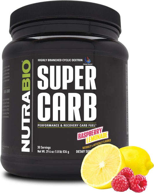 NutraBio Super Carb Powder for Enhanced Workout Performance