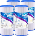PUREPLUS 5 Micron 10 in x 4.5 in Whole House Pleated Sediment Filter