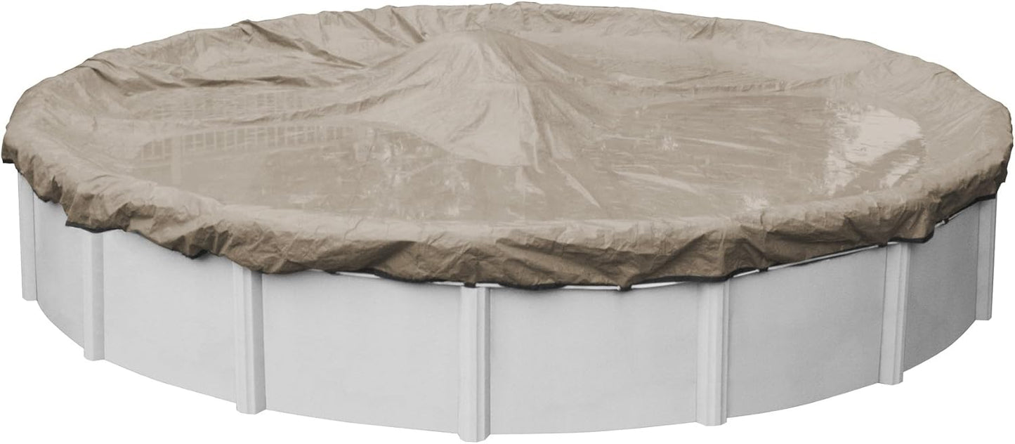 Industrial Winter Pool Cover for 28 ft Pools by Pool Mate