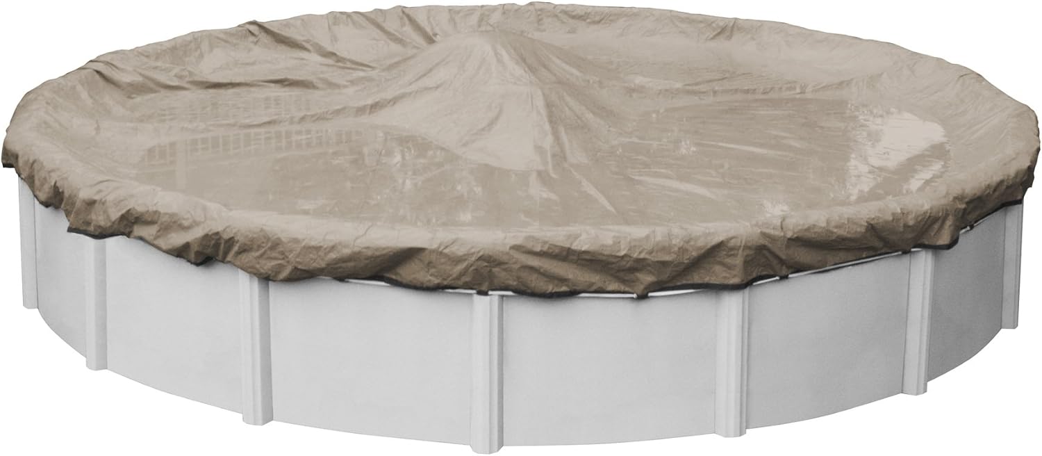 Industrial Winter Pool Cover for 28 ft Pools by Pool Mate