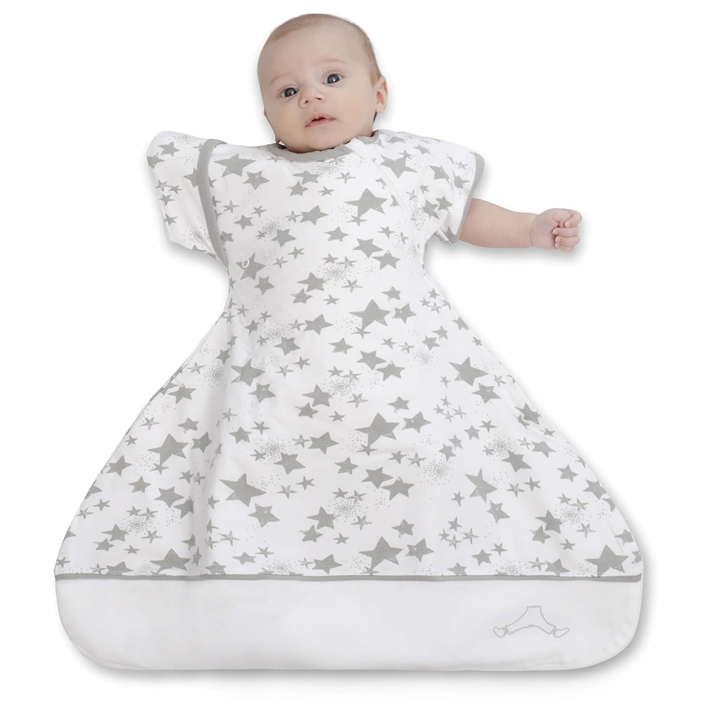 Swaddle Sack with Arms Up for Newborns - Promotes Longer Sleep