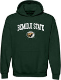 UGP Campus Apparel NCAA Team Color Arch Logo Hoodie - Licensed Bemidji