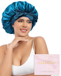 Silk Bonnet for Sleeping Women - 2-Layer Reversible Comfort