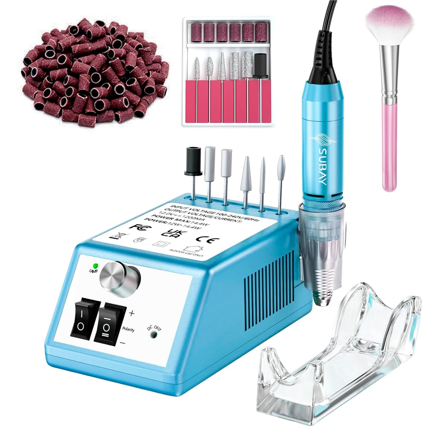 Subay 30000RPM Nail Drill Professional Electric File for Nails