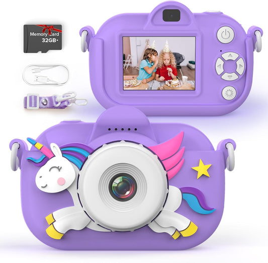 MKQ Kids Digital Camera - Perfect Gift for Creative Kids