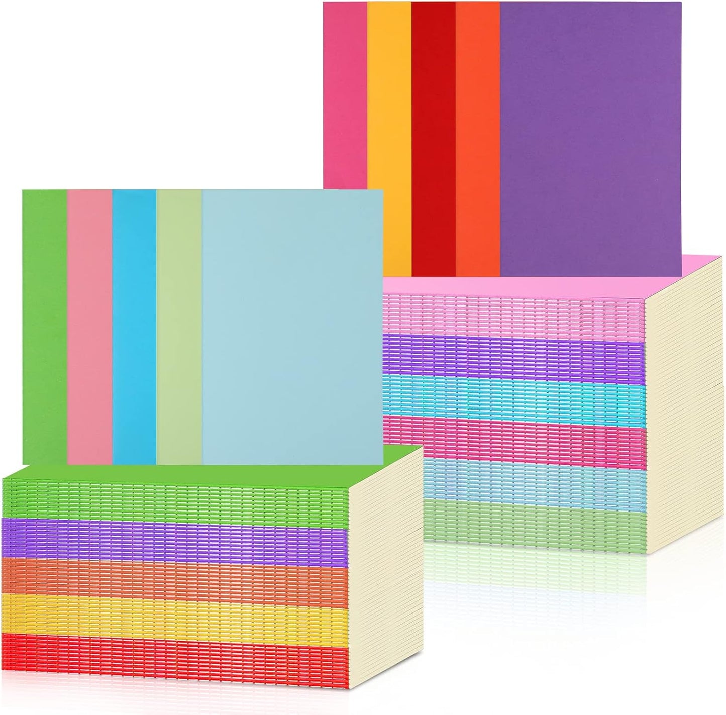 Handepo 100 Pack Composition Notebooks for Students and Office