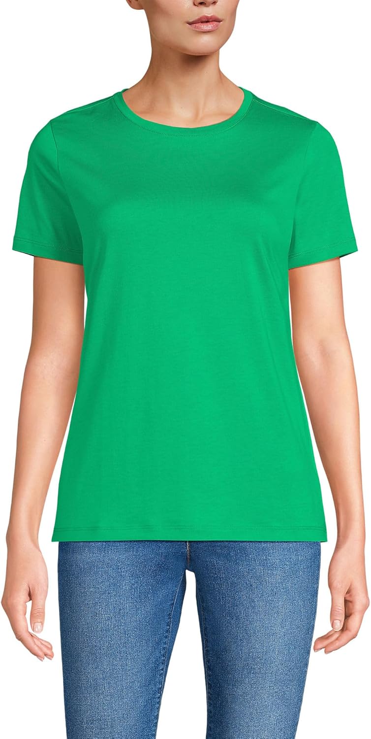 Relaxed Supima Cotton Crew Neck T-Shirt for Everyday Comfort