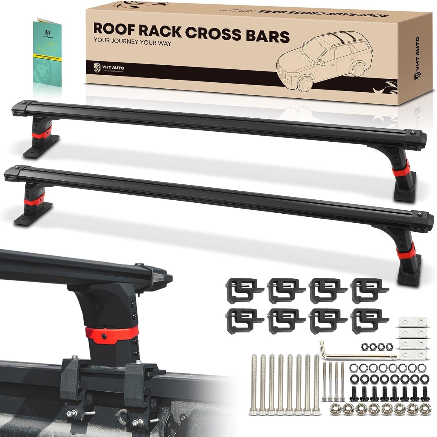 Upgrade Truck Bed Rack: No Drill, 1200lbs Capacity