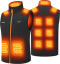 Heated Vest for Men with 11 Heating Zones for Ultimate Warmth