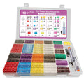1011-Piece Universal Zinc Flake Car Fuse Set - Complete Automotive