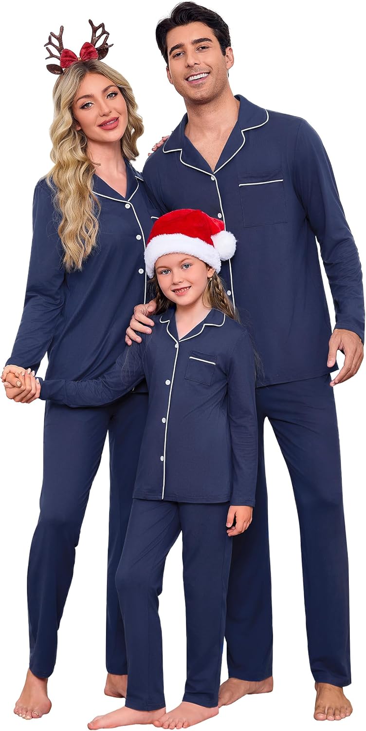 iClosam Christmas Family Matching Pajamas Set for Everyone