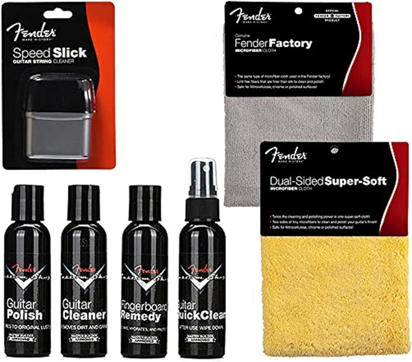 Fender Guitar Care Kit Bundle for Ultimate Maintenance