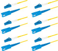 SpeedyFiberTX 6-Pack 500 ft SC/UPC to LC/UPC Slim Simplex Riser