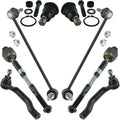 Front Steering & Suspension 8-Piece Kit for 2008-2013 Nissan Rogue