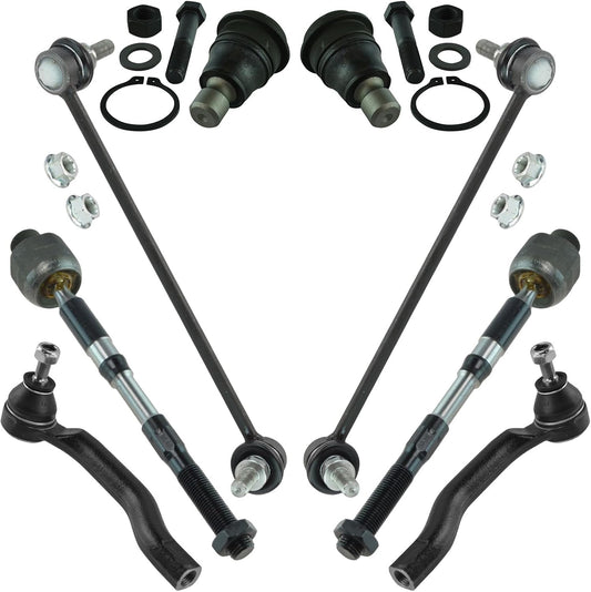 TRQ Front Steering & Suspension Kit for 2008-2013 Nissan Rogue