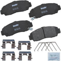 Bendix Priority1 CFC1506 Ceramic Front Brake Pads - Quiet, OE Fit