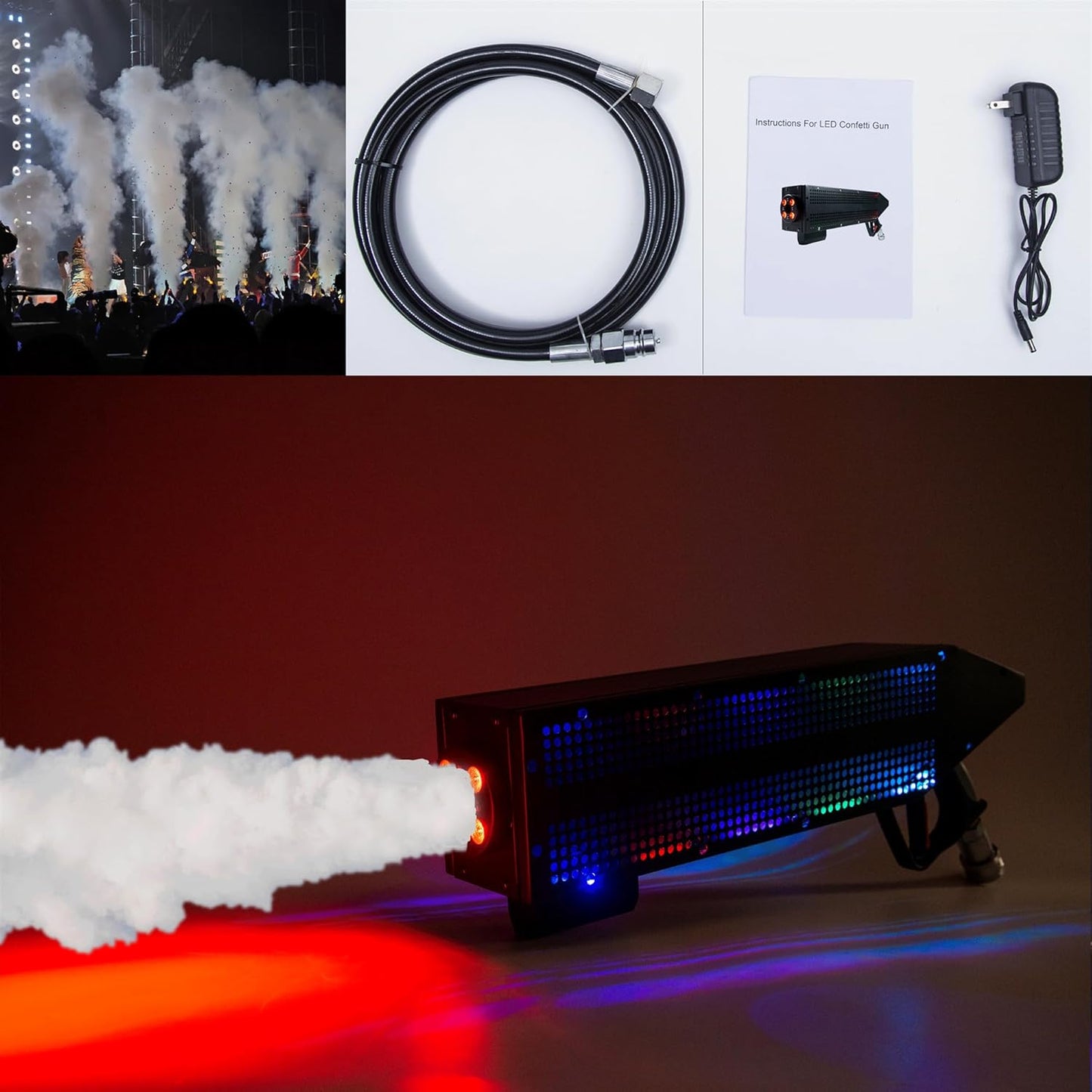 Stage LED CO2 Jet Machine by HTMTTTMTH for Stunning Effects