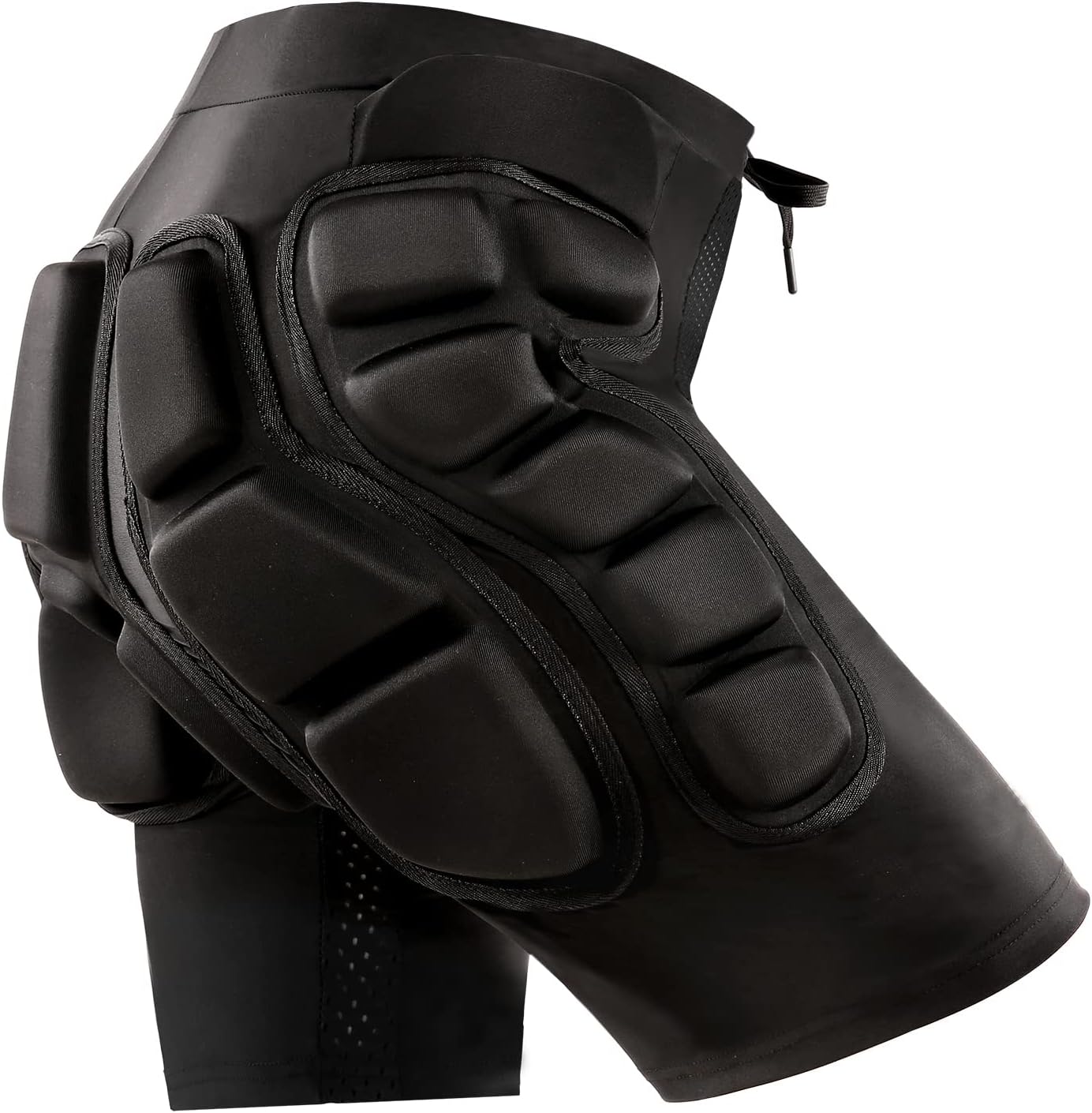 Unisex 3D Impact Protection Shorts by Relaxyee