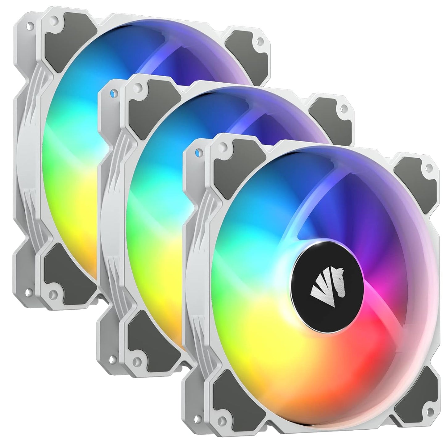 AsiaHorse 140mm ARGB PWM Fan Set for Silent Cooling Solutions