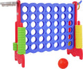 Elevon Giant 4-to-Score Game Set - 3-in-1 Jumbo Family Game