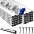 Greenhouse Spring Wire & Lock Channel 6.6 ft - Secure Poly Film