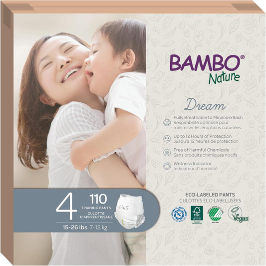 Bambo Nature Hypoallergenic Training Pants for Easy Potty Training