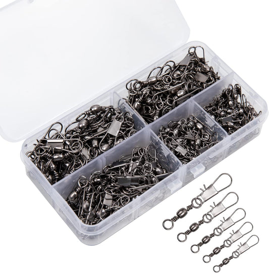 200pc Stainless Swivel Snap Set - GREATFISHING