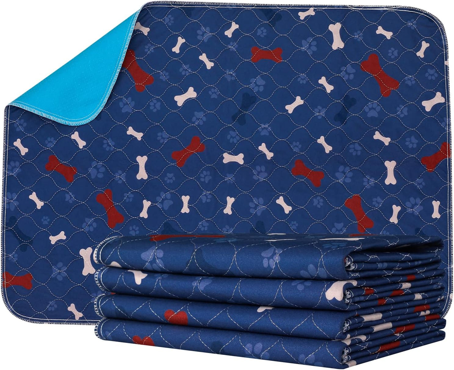 Fast Absorbing Washable Pee Pads + Grooming Gloves by SincoPet