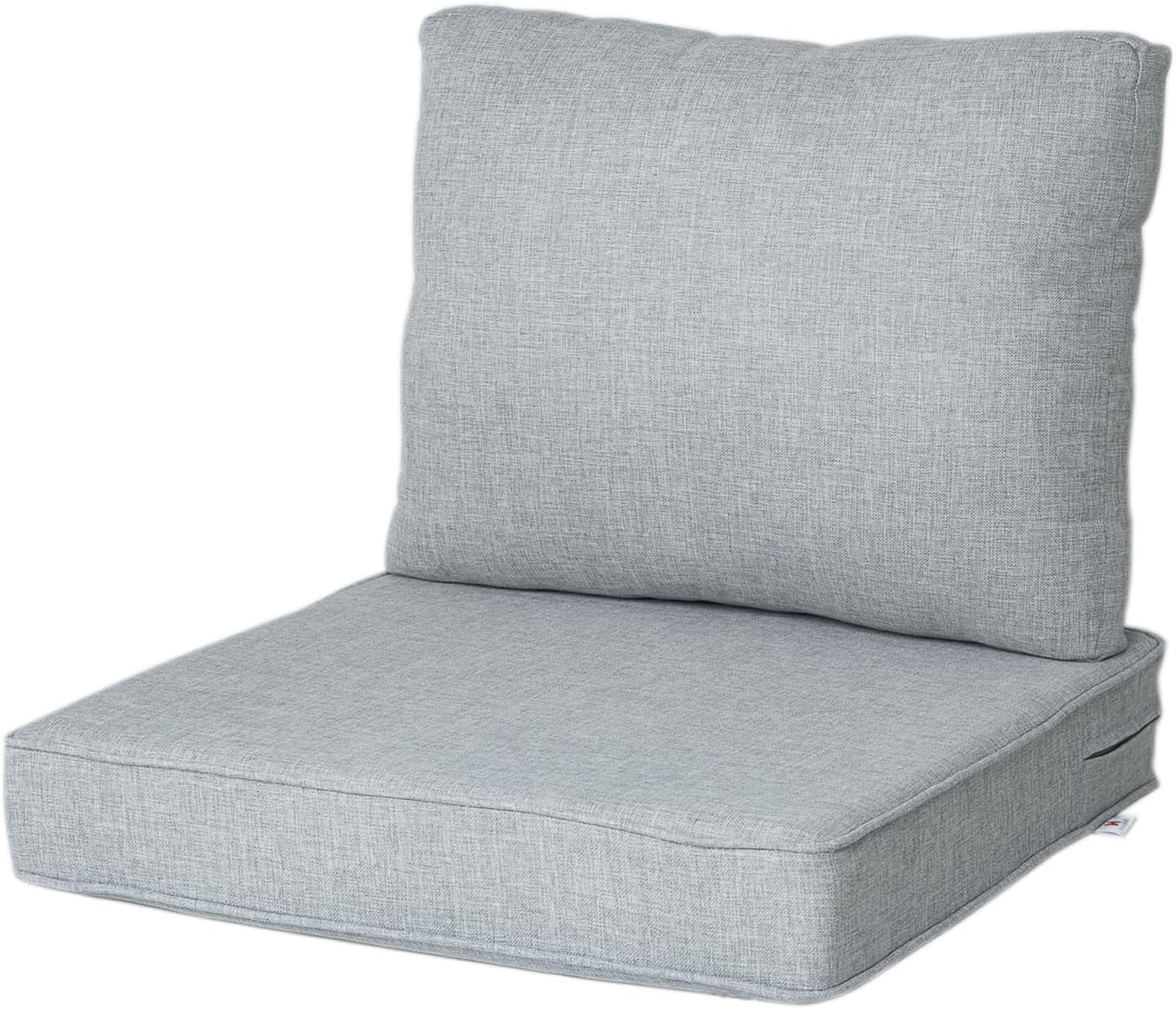 Outdoor Seat/Back Deep Chair Cushion Set for Patio Furniture