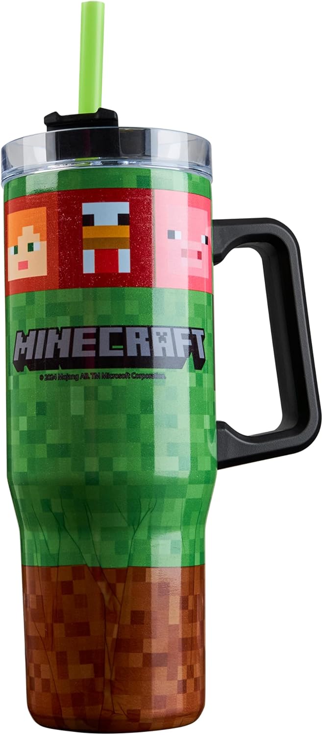 Minecraft Insulated Tumbler Travel Mug for Ultimate Hydration