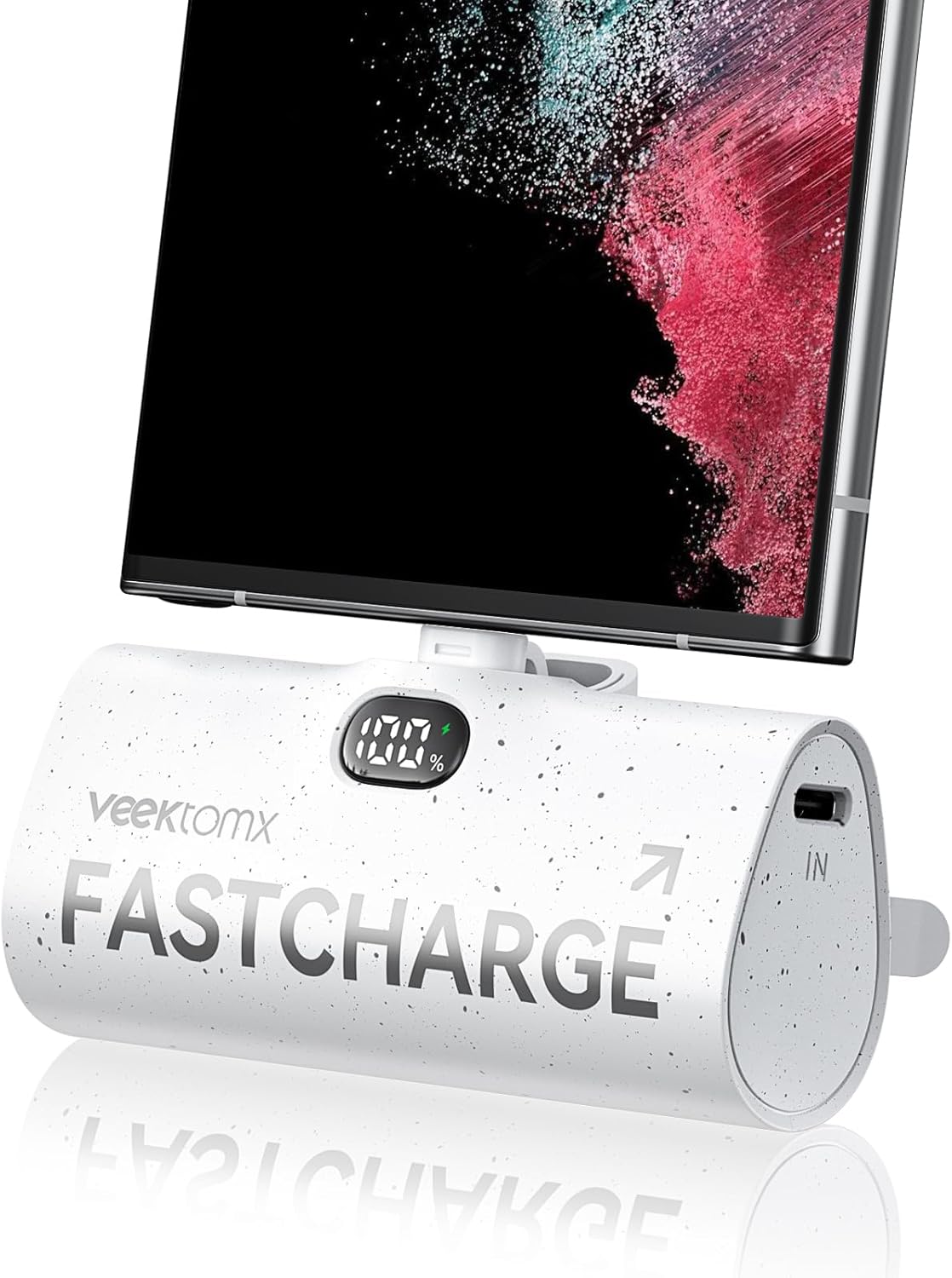 VEEKTOMX 5000mAh Fast Charge Pocket Power Bank