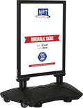 WindPro Lite Outdoor Pavement Sign Holder 22x28 in - Weather Resistant