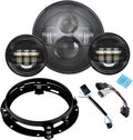 7 in Headlight Kit for Harley Road King and Electra Glide - Brighter