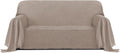 PureFit Geometric Jacquard Throw Sofa Cover Medium - Tassel Protective
