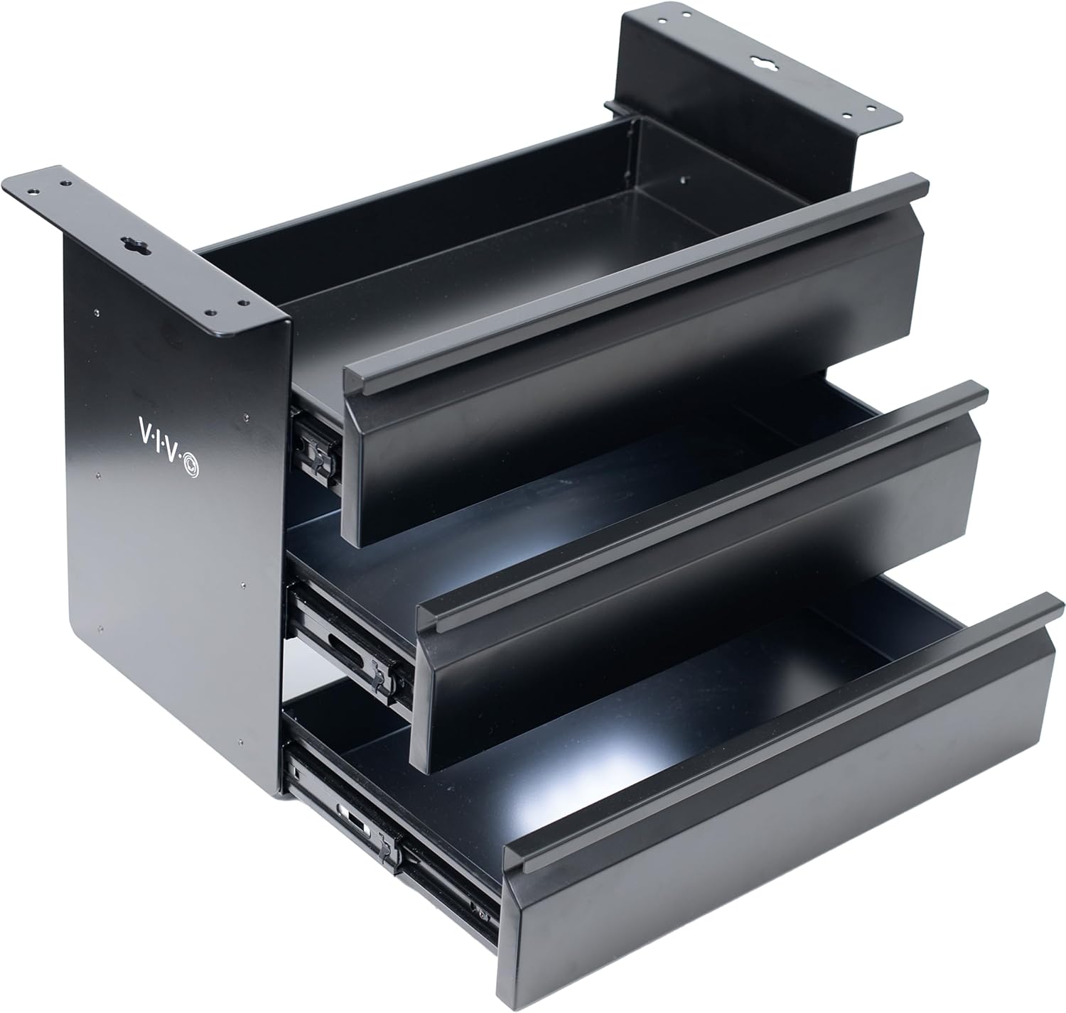 VIVO 16 Under Desk Sliding Drawer Set - Maximizes Desk Space